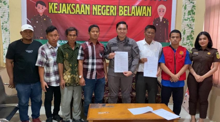 Jaksa Terapkan RJ di Belawan, Tersangka Pencuri Baterai dan Dongkrak Berdamai dengan Majikan