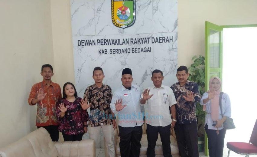 LPA Sergai Audiensi ke DPRD, Sampaikan Proker dan Aspirasi