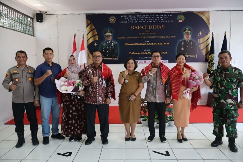 Tribowo Gantikan Nimrot Sihotang Sebagai Kepala Lapas Pancurbatu