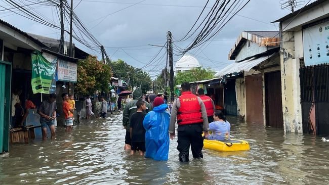 Jakarta Banjir, Lebih dari 2.000 Jiwa Mengungsi