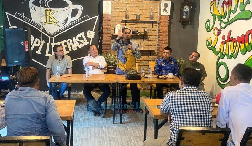 Coffee Morning dengan Insan Pers, Darma Wijaya Sebut Media Berperan Penting dalam Pembangunan dan Mengedukasi Masyarakat