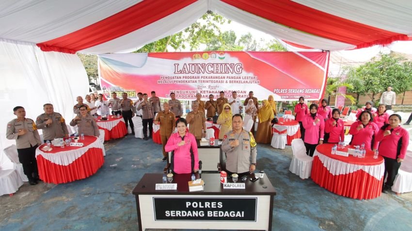 Polres Sergai Resmi Luncurkan Program Penguatan P2L