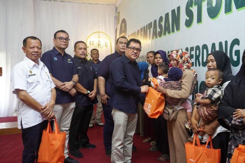 Pemkab Sergai Apresiasi Kolaborasi dengan PTPN IV Regional I Cegah Stunting