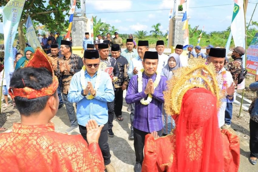 Pembukaan MTQ Sukses di Desa Sungai Apung yang Penduduknya Mayoritas Non Muslim