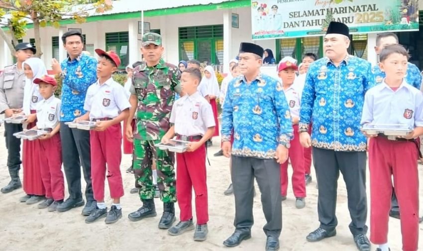 Dua Dapur Umum di Sergai Launching Program Makan Bergizi Gratis Perdana