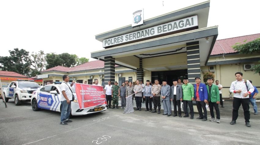 Sambut Ramadhan 1446 H, Polres Sergai Gelar Baksos Polri Presisi dengan Elemen Masyarakat