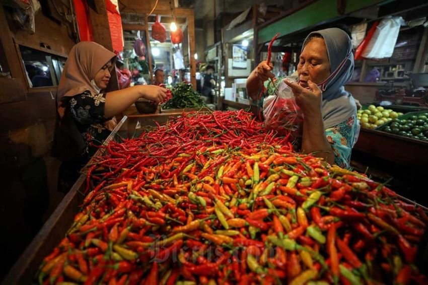 Harga Cabai Merah di Sumut Turun, Deflasi Bayangi Februari