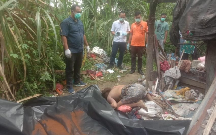 Wak Gimbal Seorang ODGJ Ditemukan Tak Bernyawa di Areal Kebun Sawit Desa Bingkat