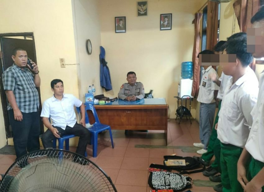 6 Pelajar Bolos Sekolah Terjaring Patroli di Pematangsiantar