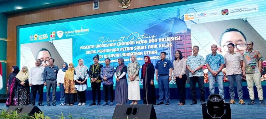 Didukung BPDP, Asosiasi Samade Gelar Workshop Ekonomi Hijau dan Hilirisasi UKMK Perempuan Petani Sawit Naik Kelas di Wilayah Sumut