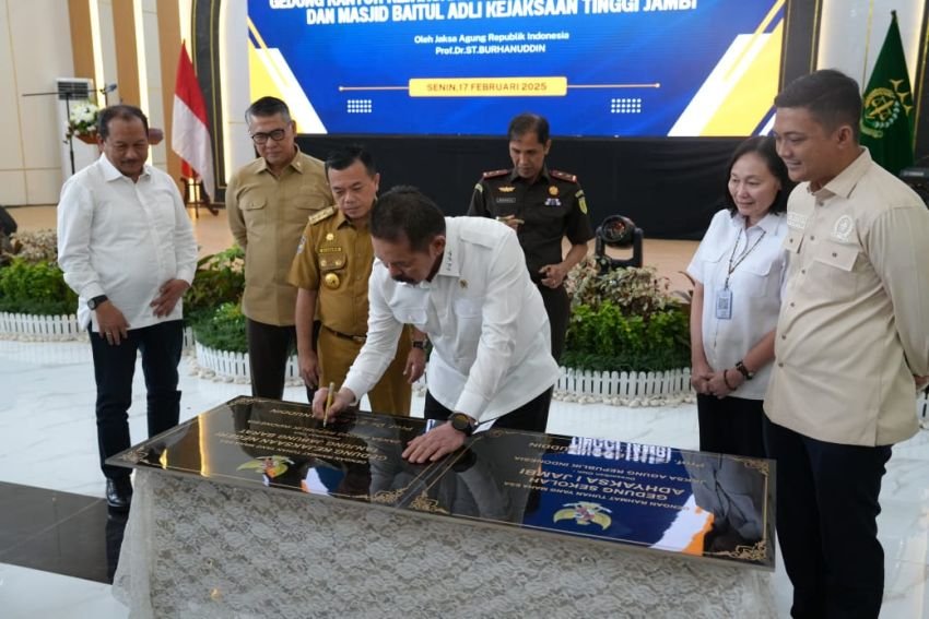 Jaksa Agung RI Resmikan Rumah Sakit Adhyaksa Jambi, Sentra Diklat dan Gedung Sarana Lainnya