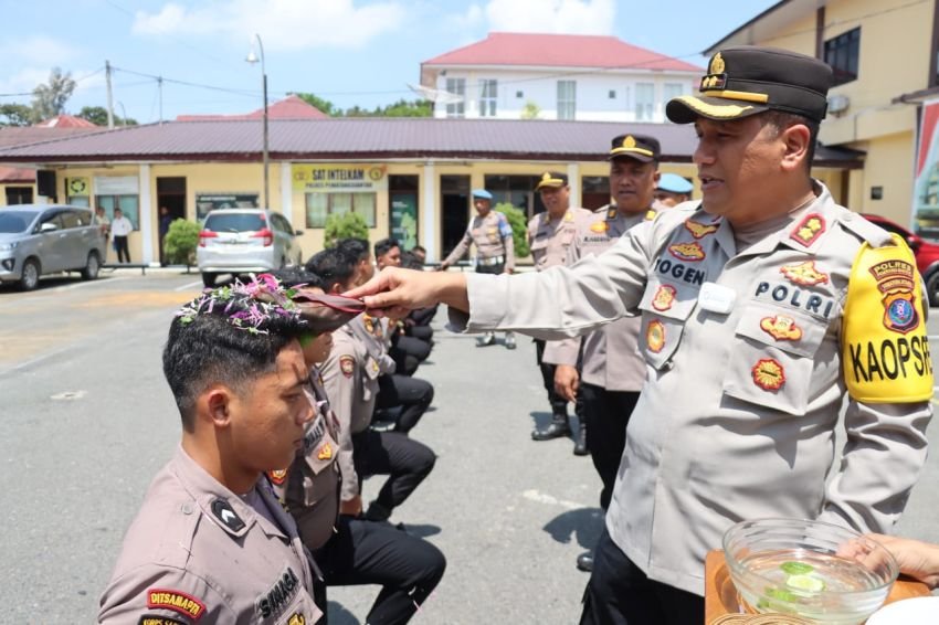 10 Personel Bintara Remaja Tiba di Polres Pematangsiantar