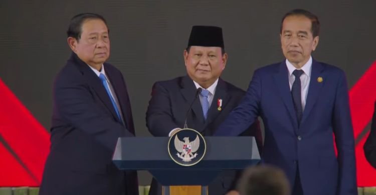 Prabowo, Jokowi, dan SBY Bersama Resmikan Danantara