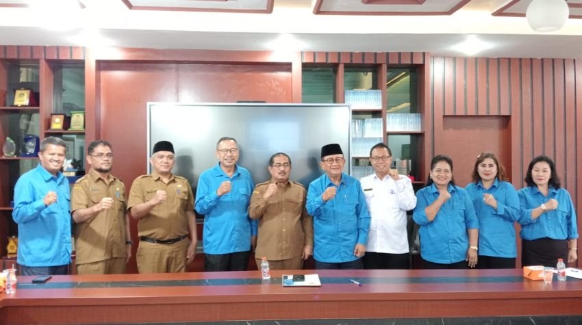 Majelis Pendidikan Kristen Wilayah Sumut NAD Audiensi ke Disdik Sumut