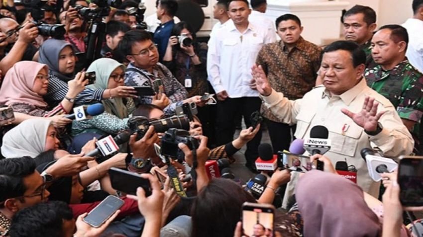 Prabowo: Pers Harus Prioritaskan Kepentingan Bangsa di HPN 2025