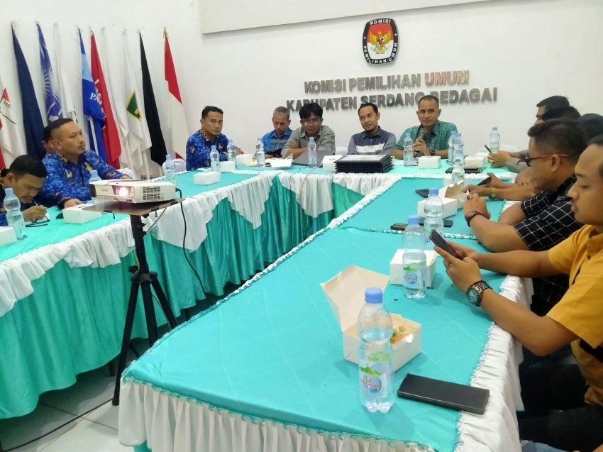 KPU Sergai Gelar FGD Evaluasi Pemilihan Bupati dan Wakil Bupati Tahun 2024