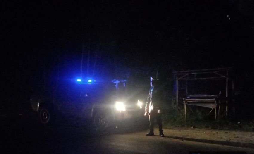 Polres Simalungun Gelar Blue Light Patrol Untuk Jaga Kamtibmas