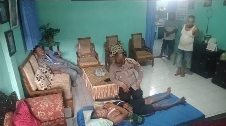 Kapolrestabes Medan Besuk Loper Koran Korban Percobaan Begal