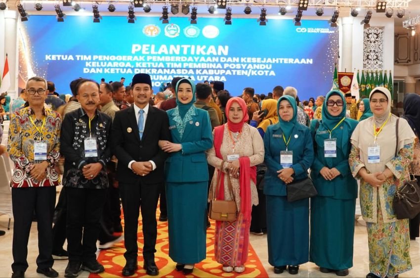 Susmirawanti Dewanti Iman Irdian Saragih Dilant Jadi Ketua TP PKK Tebingtinggi