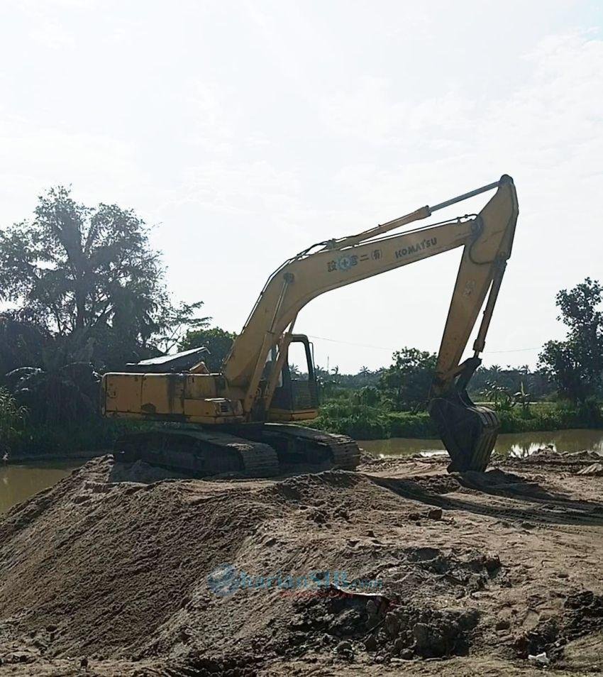 Galian Pasir di Sungai Sipare-pare Bebas Beroperasi, Camat Air Putih Tidak Pernah Keluarkan Rekomendasi