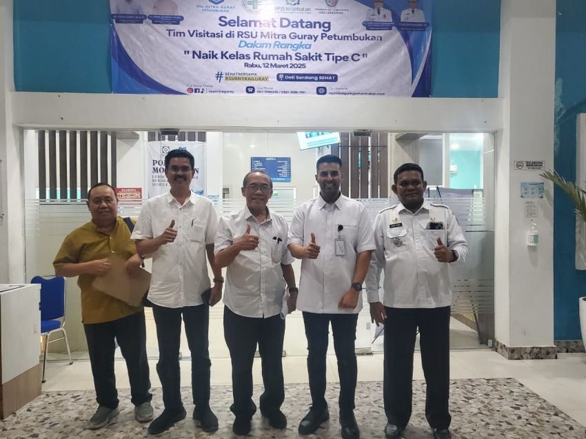 Tim Visitasi Pemkab Deliserdang Kunjungi RSU Mitra Guray Pertumbuhan Bakal Naik Kelas Tipe C