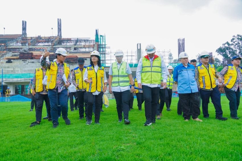 Dikhawatirkan Tak Selesai Akhir April 2025, Wamen PU Desak Percepatan Pengerjaan Revitalisasi Stadion Teladan