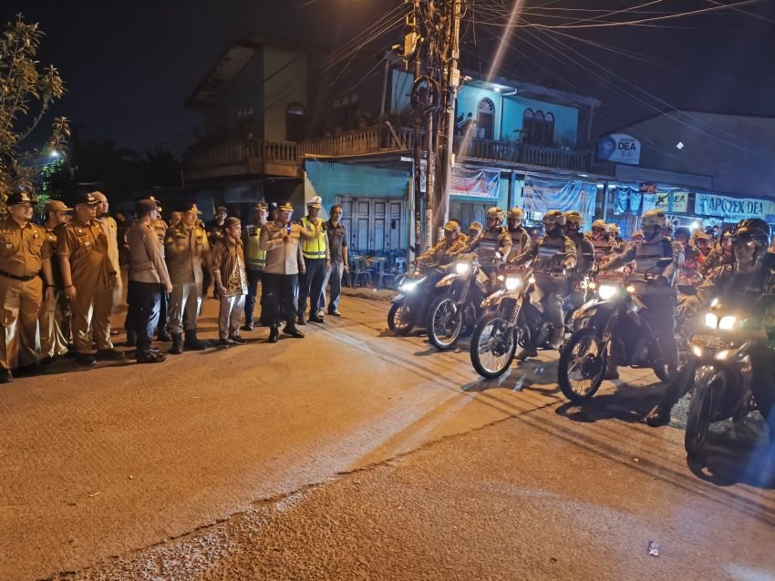 Polrestabes Medan Kerahkan Puluhan Satgas Anti Tawuran Jaga Wilayah Tembung