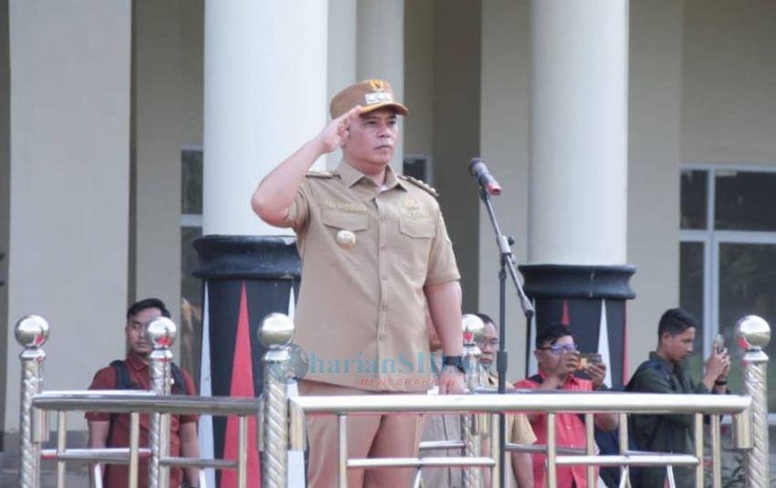 Apel Perdana dan Perkenalan Diri Bupati Palas Tegaskan Aparatur Punya Target dan Pencapaian Visi-misi
