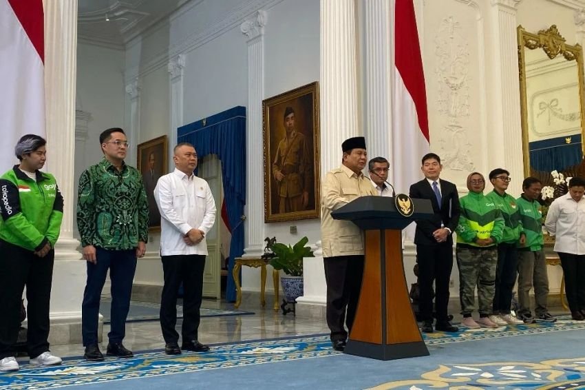 Prabowo Minta Ojol Diberikan THR