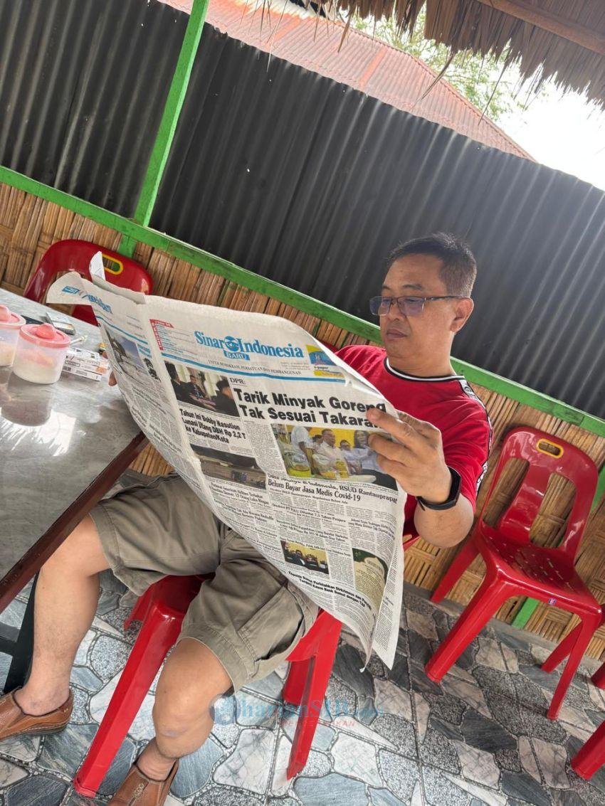 Suhendi, Pembaca Setia Harian SIB Sejak Kecil Yakin Media Cetak Masih Diminati