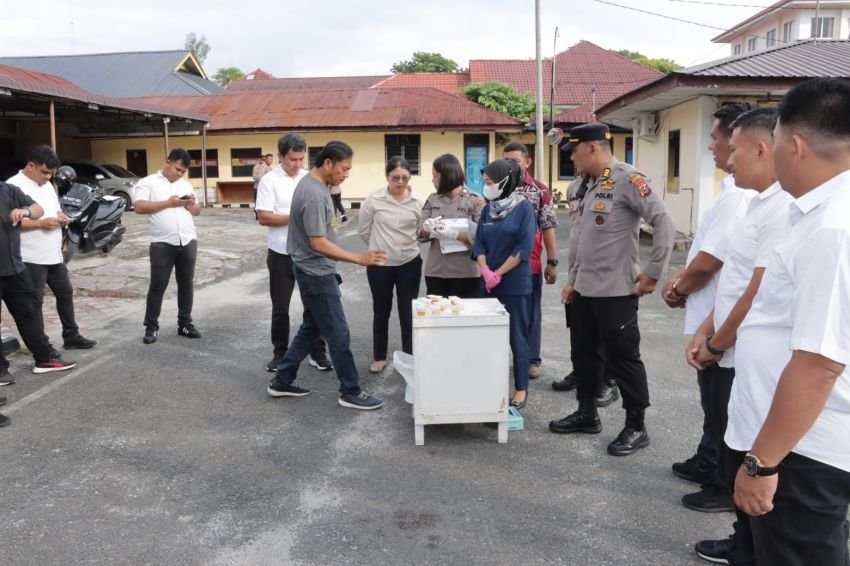 26 Personel Sat Resnarkoba Polres Pematangsiantar Dites Urine Mendadak, Ini Hasilnya