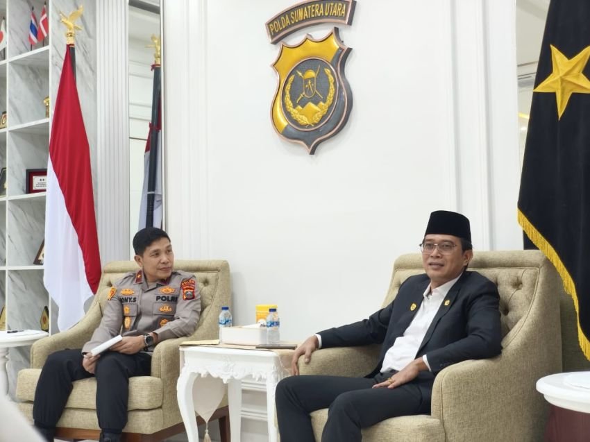 Pdt Penrad Siagian Bertemu Wakapolda Sumut Bahas Langkah Strategis Atasi Kejahatan di Sumut