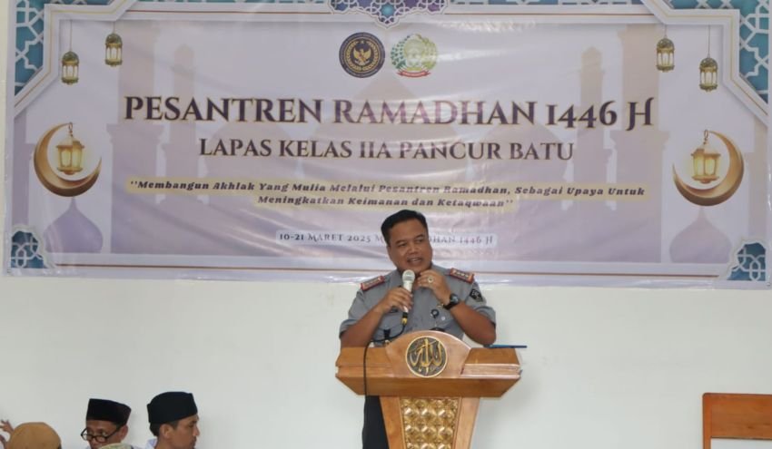 Lapas Pancurbatu Selenggarakan Pesantren Ramadan untuk Warga Binaan