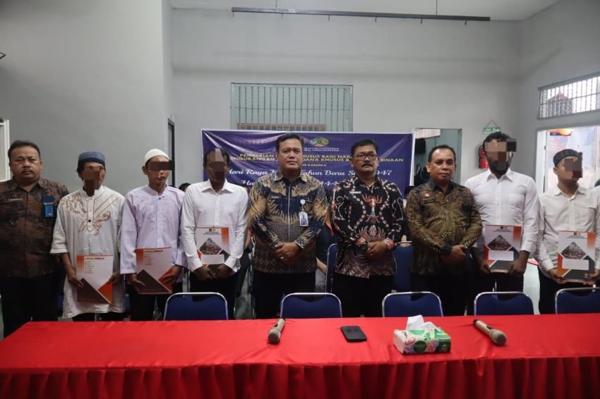 639 WBP Lapas Pancurbatu Terima Remisi Nyepi dan Idul Fitri