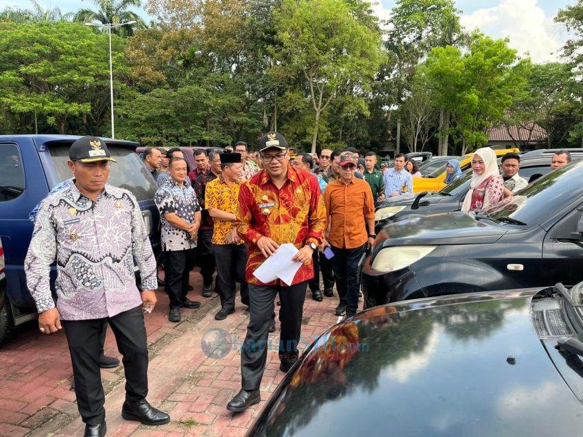 Pemkab Deliserdang Tarik Mobil Dinas Pejabat Eselon IV untuk Efisiensi Anggaran