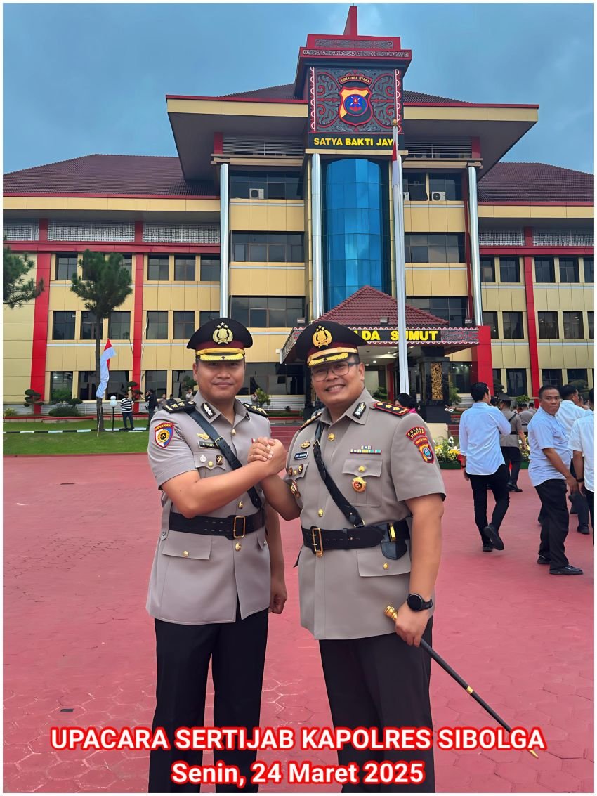 Tongkat Komando Polres Sibolga berpindah ke AKBP Eddy Inganta