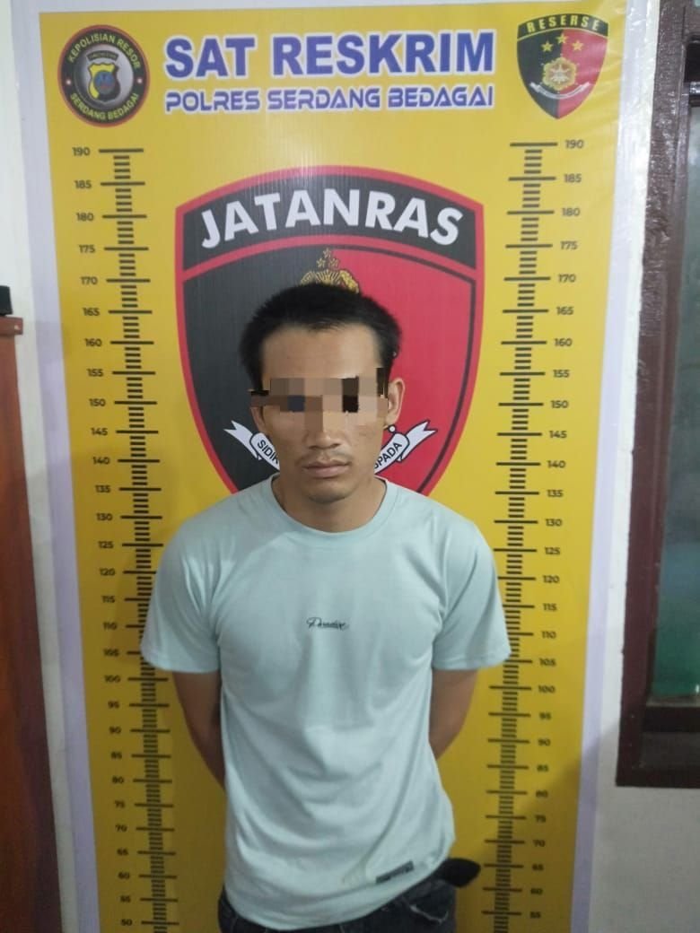 Satu Pelaku Pencurian Emas Berhasil Diringkus Polres Sergai di Sebuah Cafe
