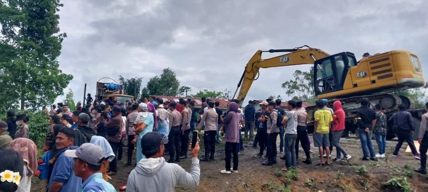 PN Balige Eksekusi Lahan 7 Hektare di Lumbanjulu, Toba
