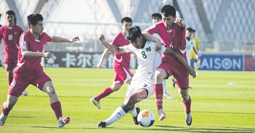 Dibantai Korut, Timnas Indonesia Tersingkir dari Piala Asia U-17