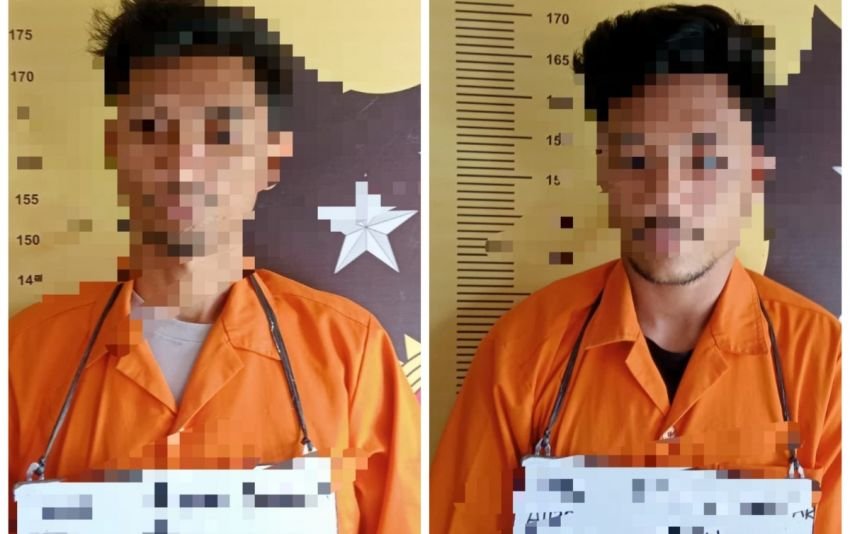 Polsek Marbau Gagalkan Transaksi Narkoba, 2 Terduga Pengedar Sabu Diamankan
