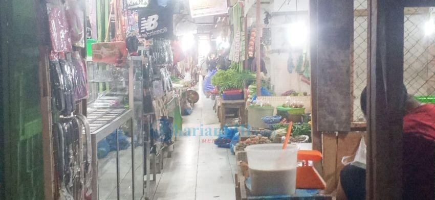 Pasar Nauli Sibolga Lengang, Pedagang Terancam Gulung Tikar