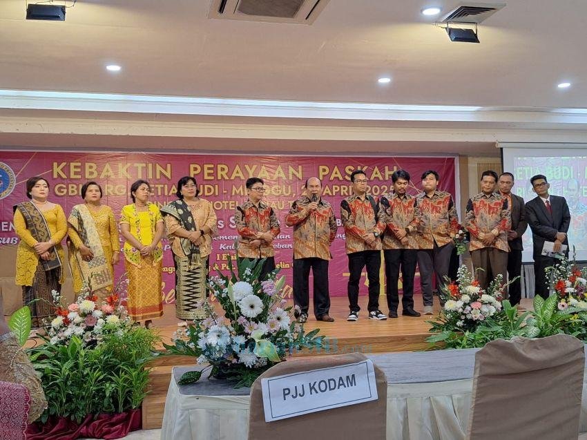 Paskah GBKP Setia Budi Medan Berlangsung Hikmat dan Meriah