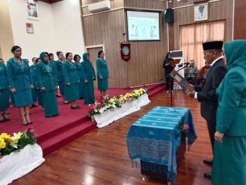 Ny Darmawati Anton Achmad Saragih Dikukuhkan sebagai Ketua TP PKK Simalungun