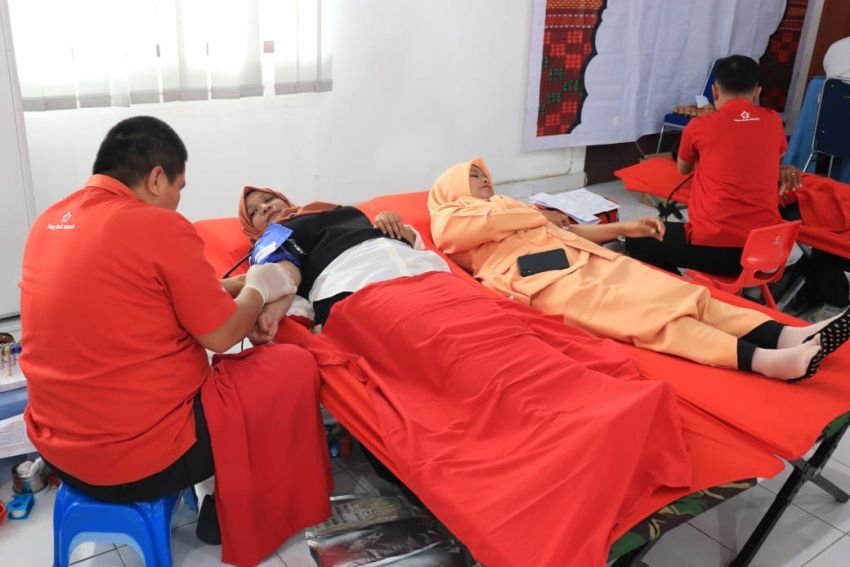 DWP RSJ Ildrem Gelar Donor Darah dan Bazar UMKM