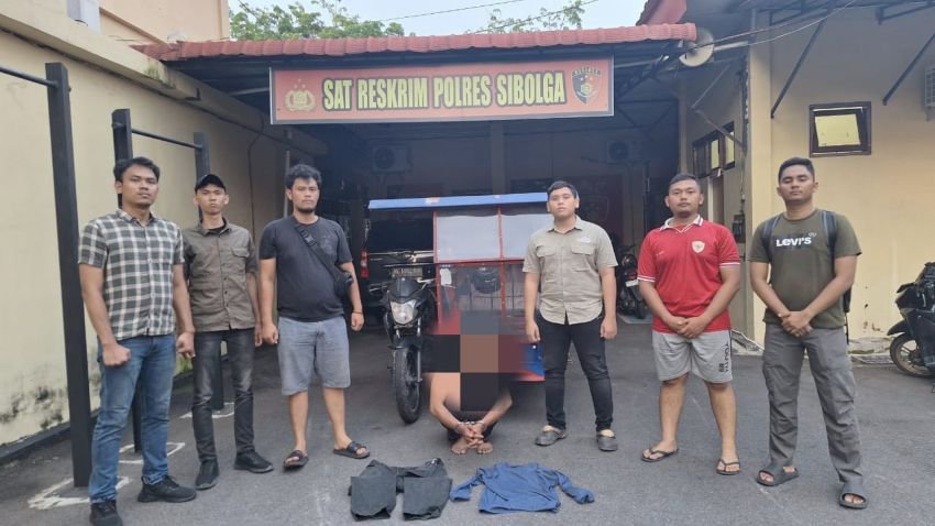 Pencuri Betor Buruh Bongkar Muat Gudang Expedisi AXB Ditangkap Polisi