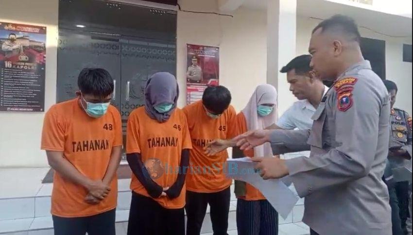 Diiming-imingi Uang Rp 10 Juta, 4 Joki UTBK Diringkus Polsek Medan Baru