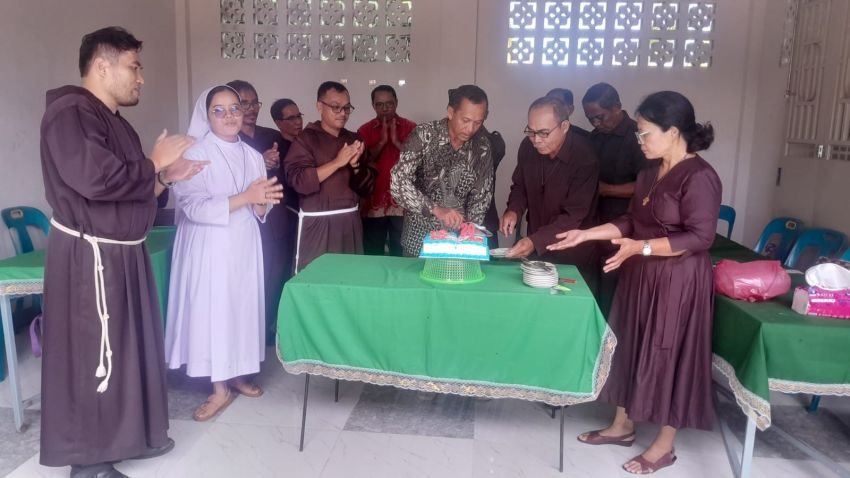 HUT Ke 20 OFS Indonesia Dirayakan Persaudaraan Regio Sibolga di Gereja Katolik Pandan