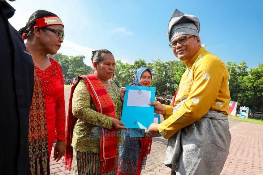 Pemecatan dan Apresiasi ASN Warnai Peringatan Hardiknas Deliserdang