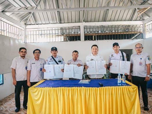 Disdukcapil Jalin  kerjasama Dengan Pemerintah Desa Se- Kecamatan Nibung Hangus