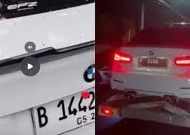 Oknum Pengganti Pelat BMW Christiano Ditangkap